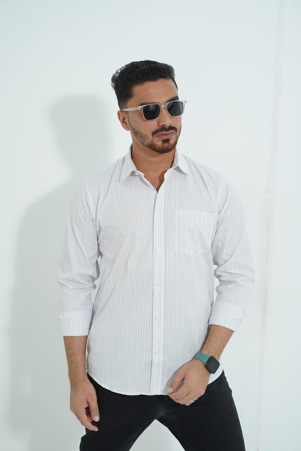 Premium Full Sleeve-White Color Design