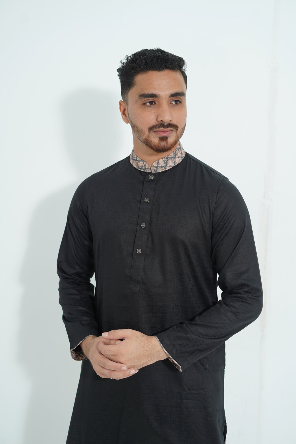 Premium Edition Punjabi – Black With Contrast