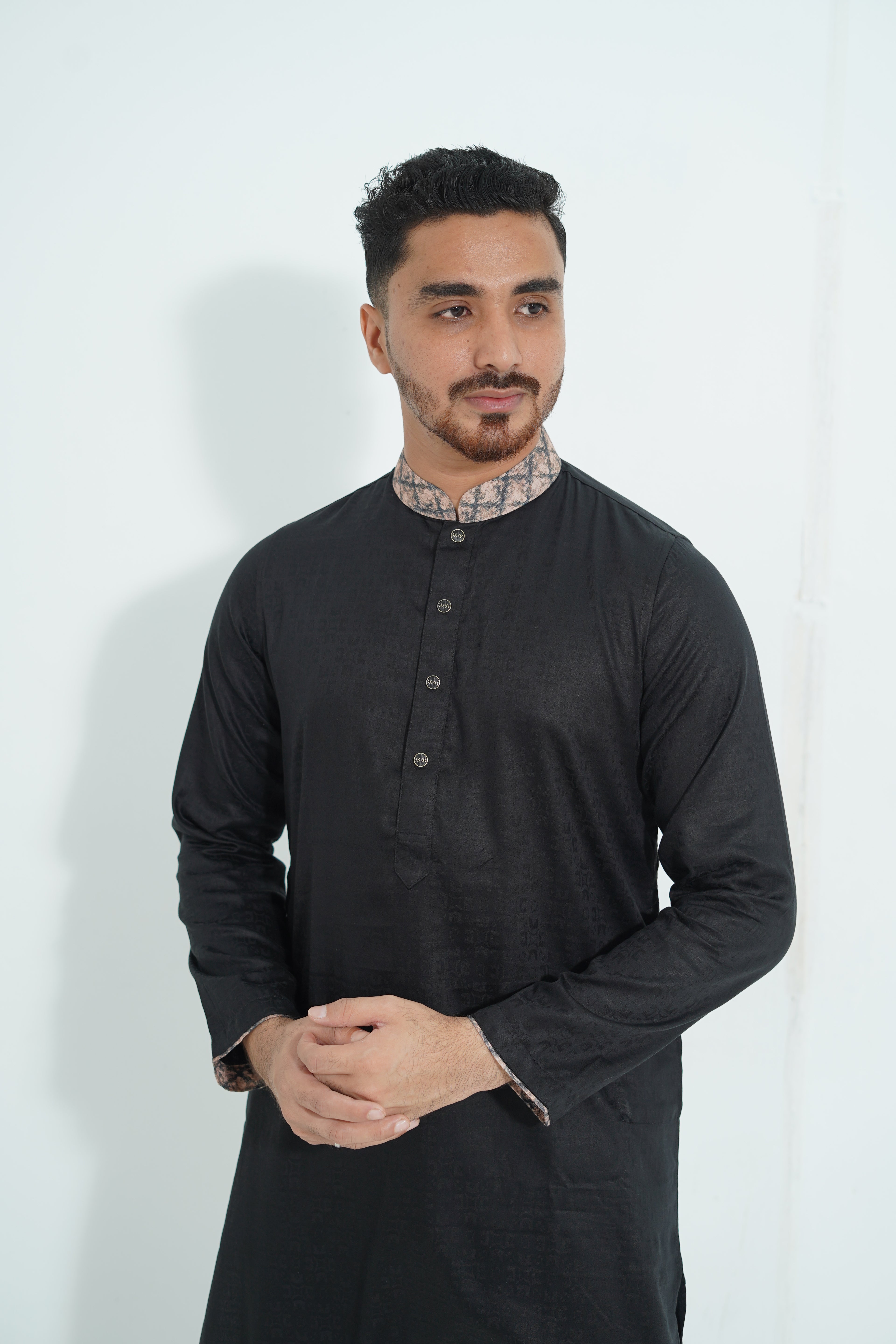 Premium Edition Punjabi – Black With Contrast