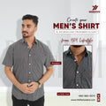 Premium Half Sleeve Scattered Print Casual Shirt