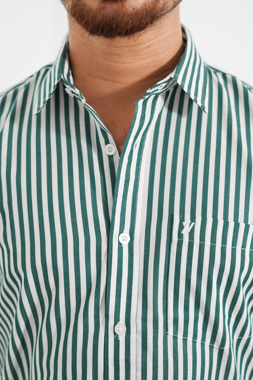 Premium Full Sleeve Bold Stripe Shirt