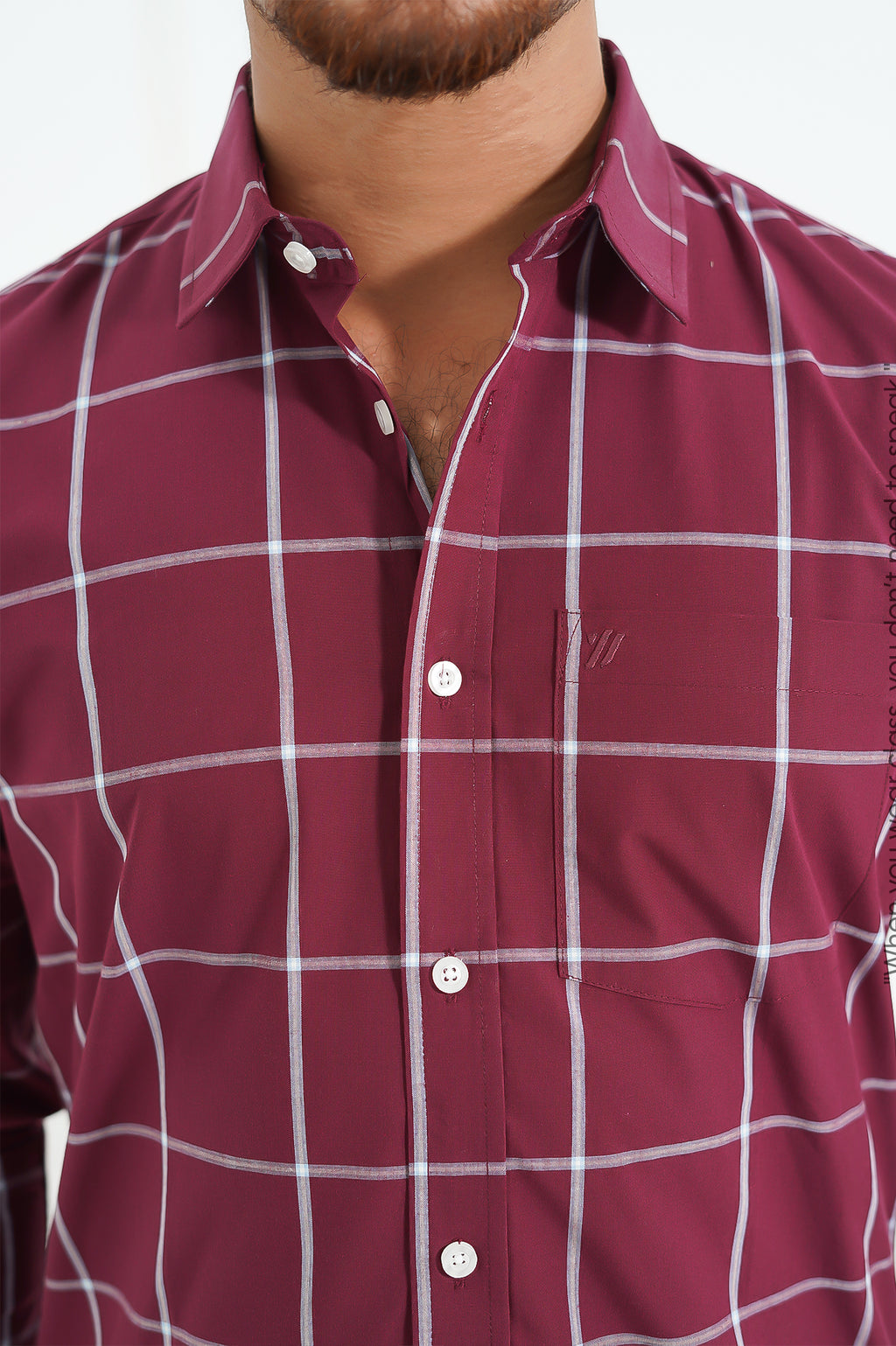 Premium Full Sleeve Bold Check Shirt